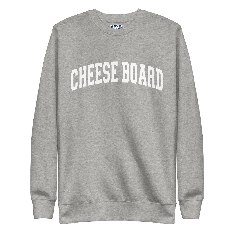 Cheese Board Sweatshirt + Colours