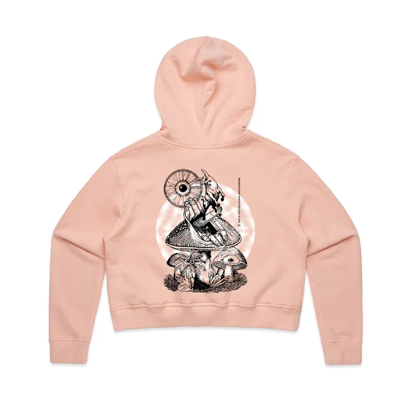 Japibullstairs Crop Hoodie