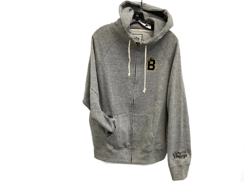 Campus Crew Full Zip Heather Grey