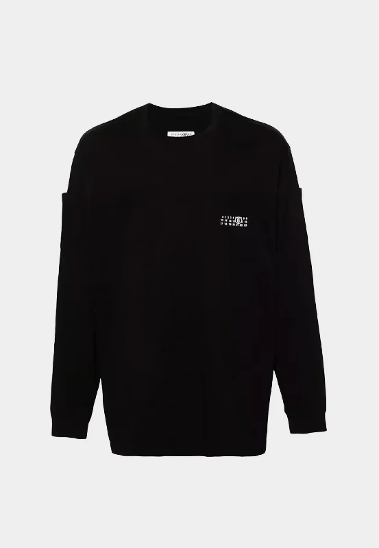 Maison Margiela Long-Sleeved Top Black