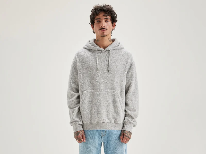 Mattis relaxed hoodie (242 / M / H. GREY)