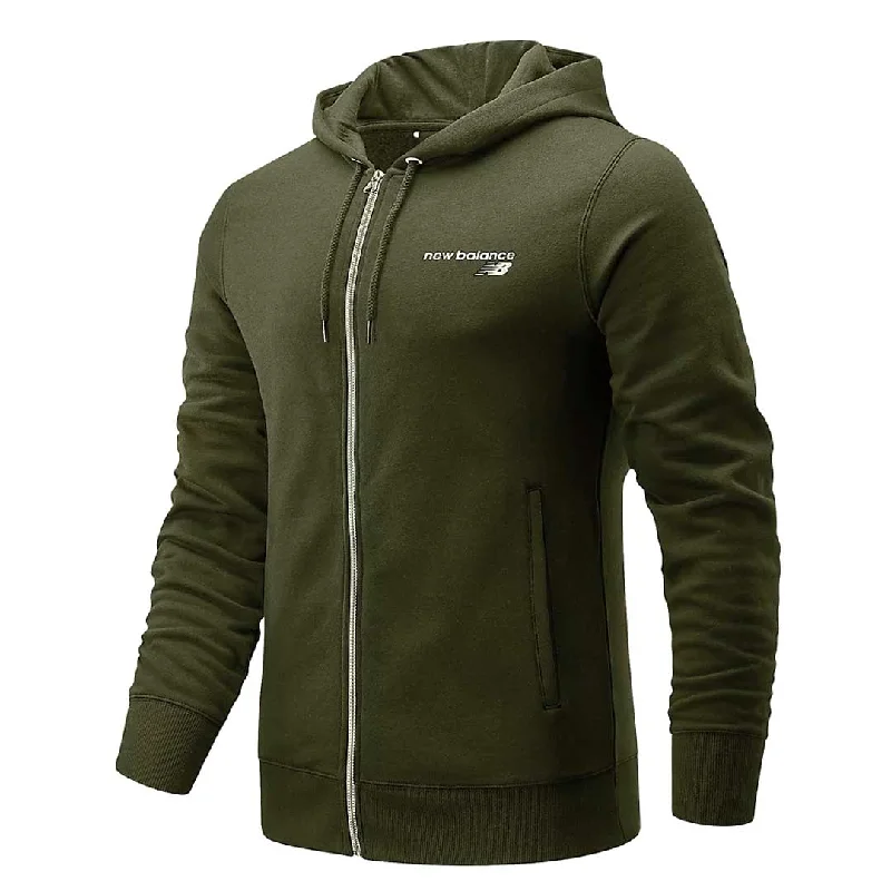 New Balance - Men's Classic Core Full Zip Hoodie (MJ03907 ARG)