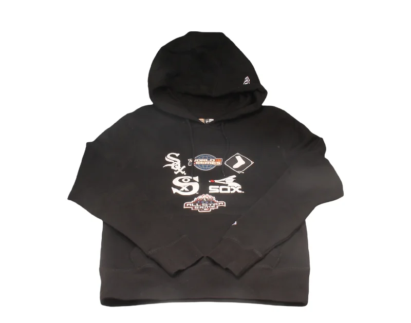 New Era MLB Chicago White Sox Patch Pride Black Men's Hoodie 12879550