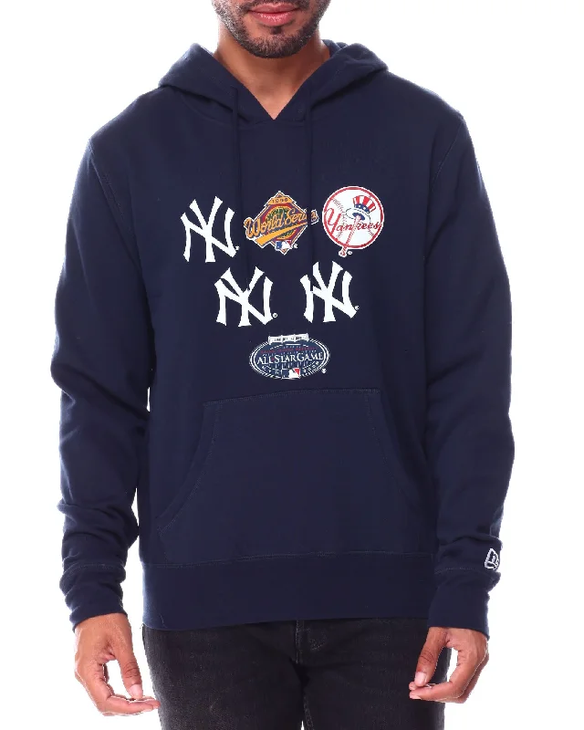 New Era MLB New York Yankees Patch Pride Navy Men's Hoodie 12879526