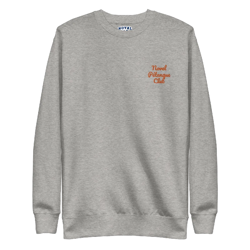 Novel Pétanque Club Sweatshirt + Colours