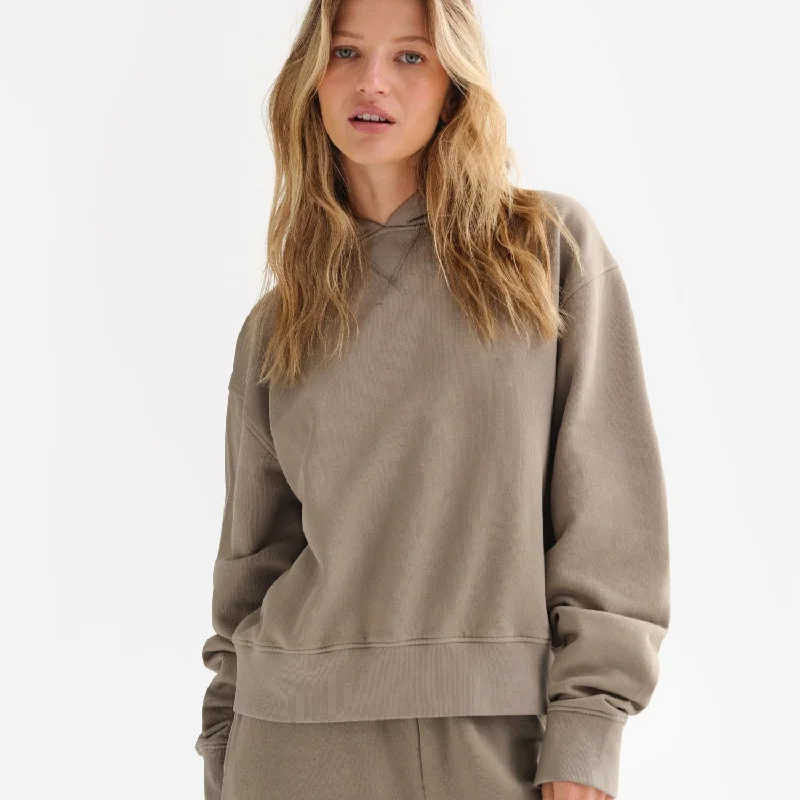 Organic Fleece Relaxed Hoodie