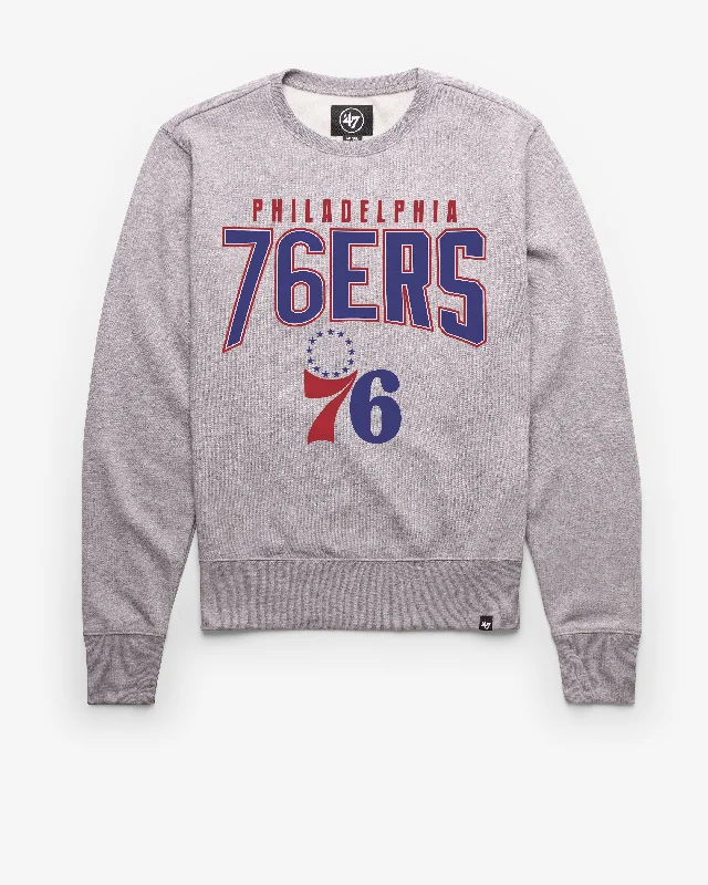 PHILADELPHIA 76ERS TEAM ELEMENTS ARCH '47 HEADLINE CREW