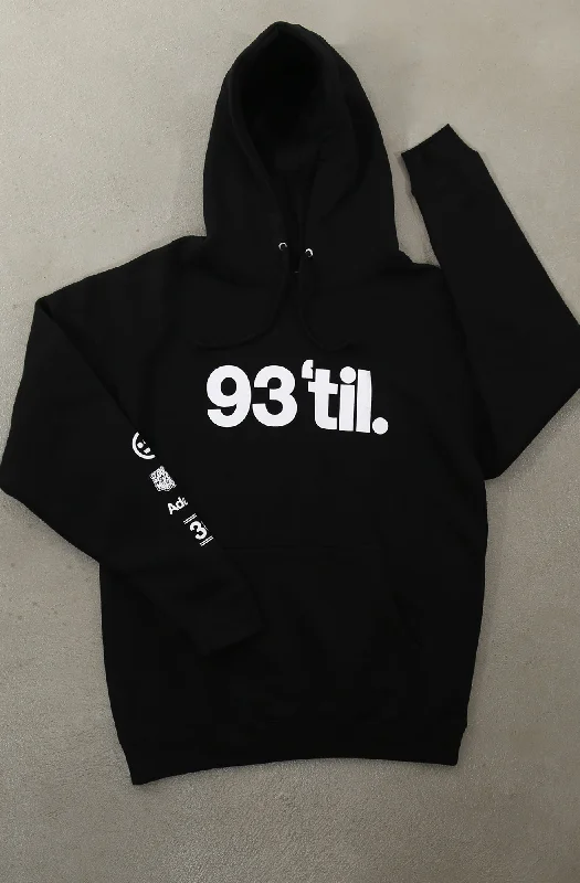 Souls of Mischief x Adapt :: 93 'til (Men's Black Hoody)