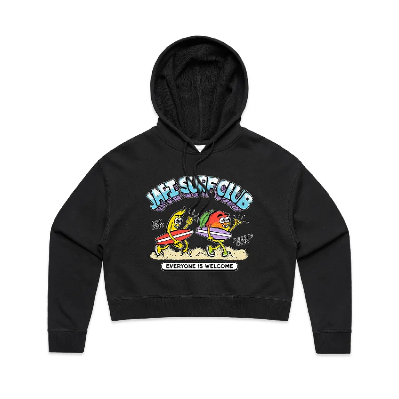 Surf Club Crop Hoodie