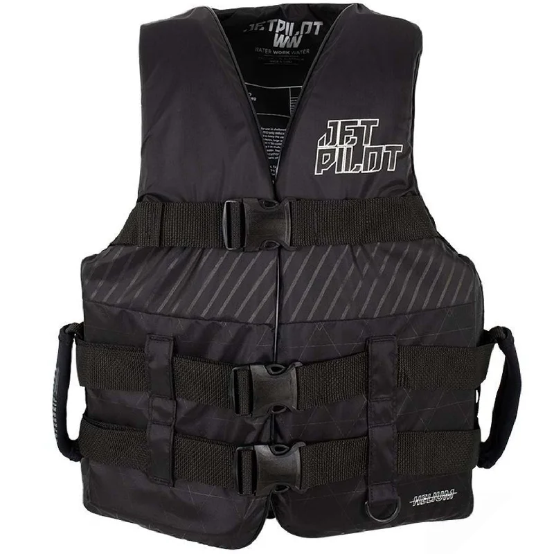 2025 JETPILOT HELIUM NYLON VEST - BLACK