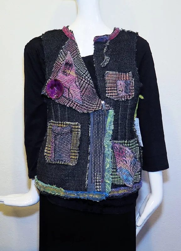 Kat Skomsky - Upcycled Fabric Vest