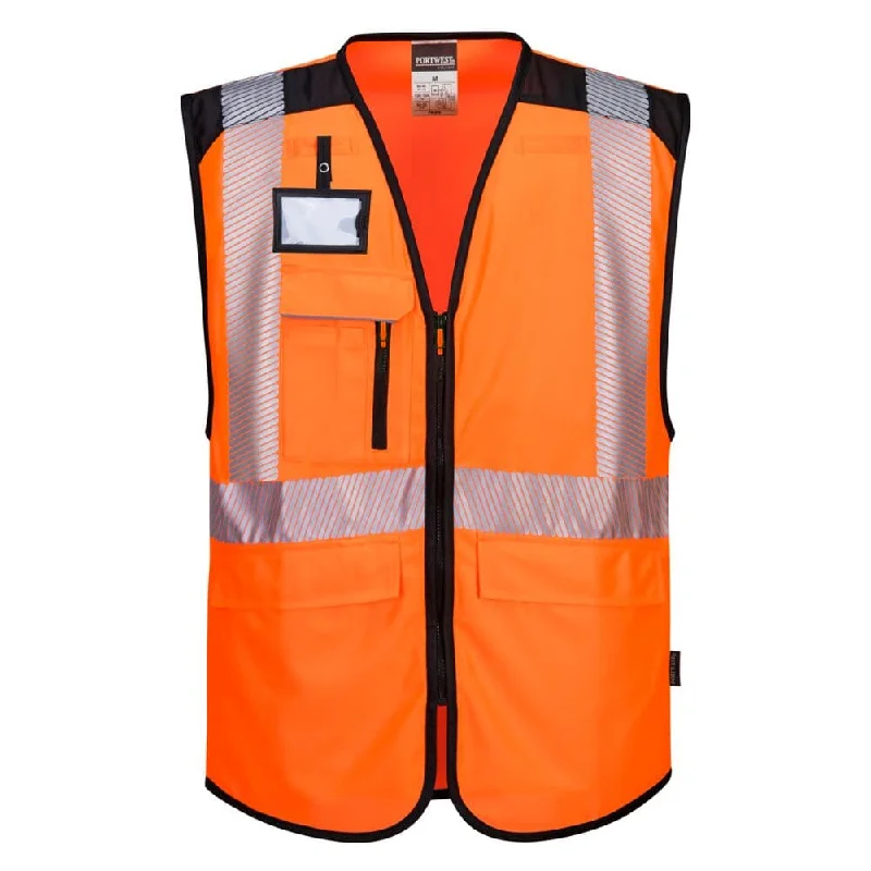 PORTWEST PW309 PW3 HI-VIS EXECUTIVE VEST