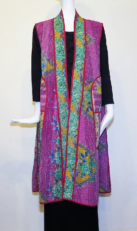 Saragossa Cotton Kantha Vest