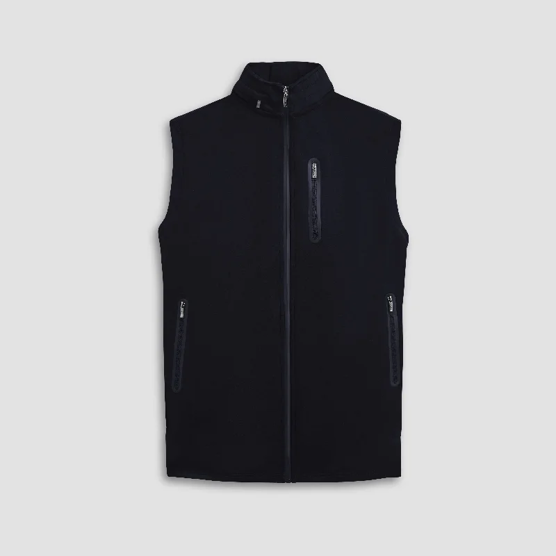 Soft Touch Performance Vest With Stow-Away Hood