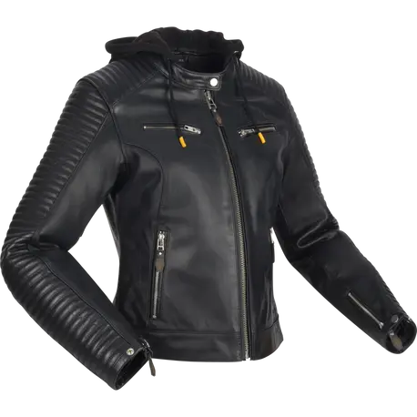 BLOUSON CUIR FEMME SEGURA DORIAN 2 NOIR