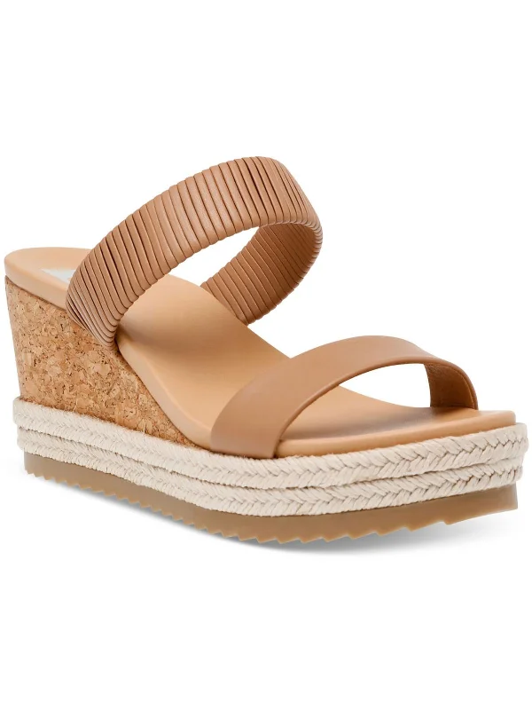 Sustainable Women's Recycled Material Sandals in Beige for Eco - Conscious ShoppersEFFIE Womens Faux Leather Open toe Wedge Sandals Sustainable Women's Recycled Material Sandals in Beige for Eco - Conscious ShoppersEFFIE Womens Faux Leather Open toe Wedge Sandals