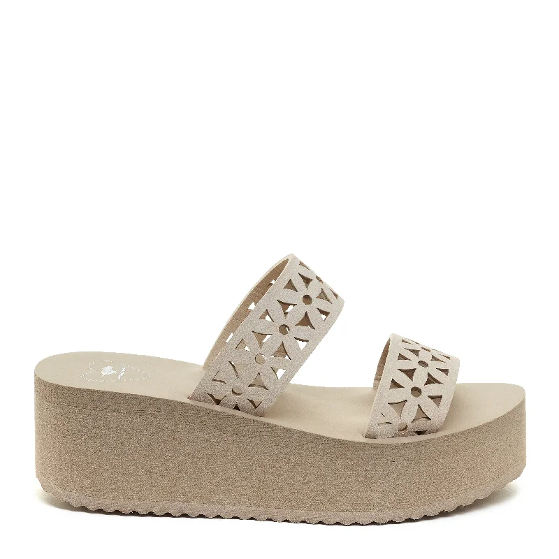 Women's Cork - Soled Espadrille Sandals with a Rope - Trimmed Upper in Navy for a Summer VibeHippy Natural Cutout Wedge Sandal Women's Cork - Soled Espadrille Sandals with a Rope - Trimmed Upper in Navy for a Summer VibeHippy Natural Cutout Wedge Sandal