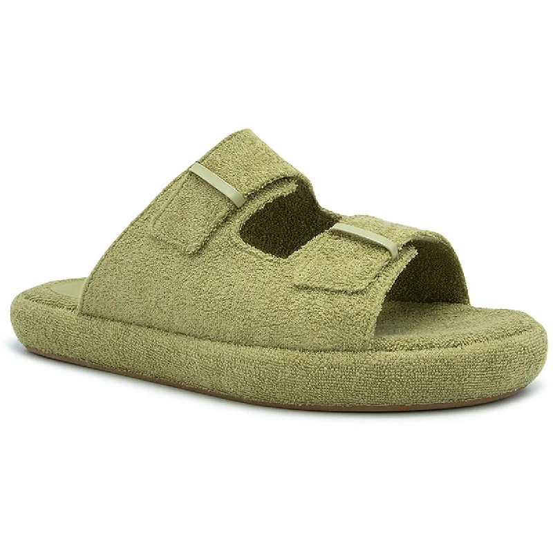 Women's Sandals with a Glitter - Coated Strap in Gold for a Sparkly Summer OutfitIlio Smeraldo Womens Frankie 2 Terry Cloth Flat Slide Sandals Women's Sandals with a Glitter - Coated Strap in Gold for a Sparkly Summer OutfitIlio Smeraldo Womens Frankie 2 Terry Cloth Flat Slide Sandals