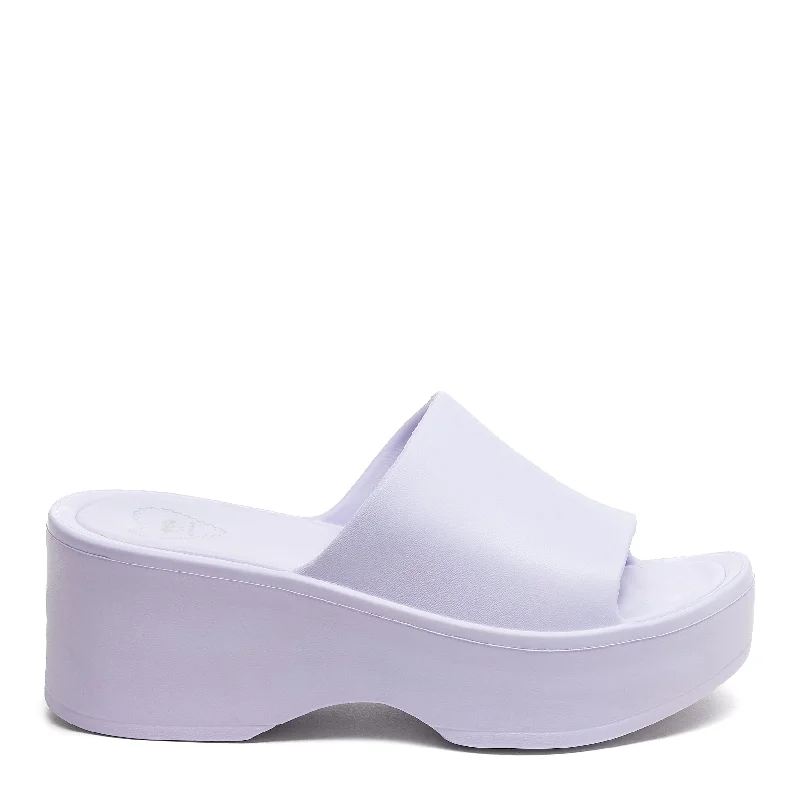 Women's Sandals with a Floral - Printed Upper in Pink for a Feminine Spring LookPetal Lavender Platform Slide Sandals Women's Sandals with a Floral - Printed Upper in Pink for a Feminine Spring LookPetal Lavender Platform Slide Sandals