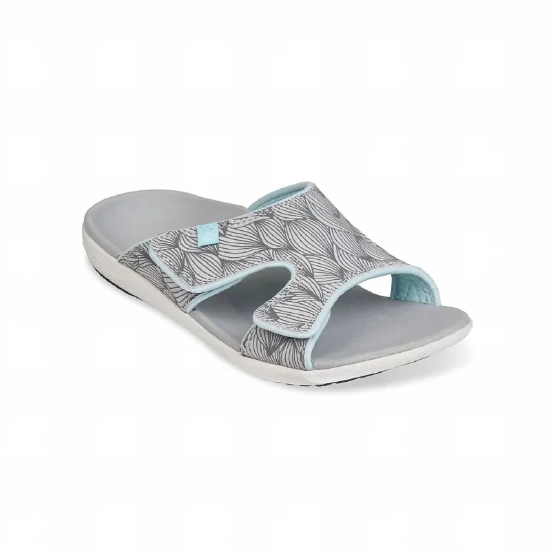 Women's Sandals with a Glitter - Coated Strap in Gold for a Sparkly Summer OutfitWomen's Kholo Wave Sandal In Grey Women's Sandals with a Glitter - Coated Strap in Gold for a Sparkly Summer OutfitWomen's Kholo Wave Sandal In Grey