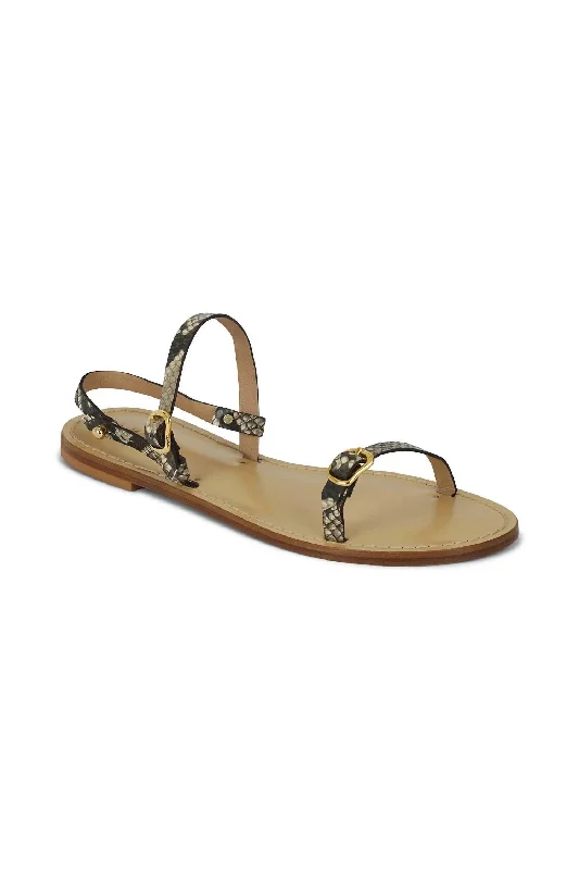 Sustainable Women's Recycled Material Sandals in Beige for Eco - Conscious ShoppersWomen's Muthaiga Sandals In Python Sustainable Women's Recycled Material Sandals in Beige for Eco - Conscious ShoppersWomen's Muthaiga Sandals In Python
