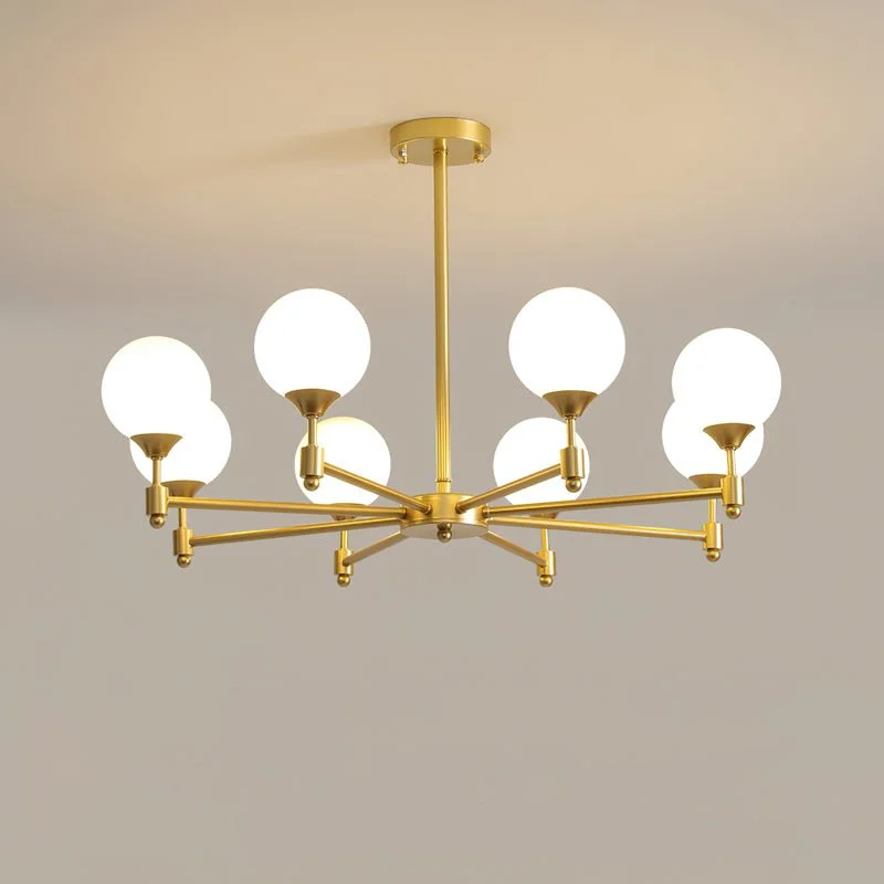 Brass & White
