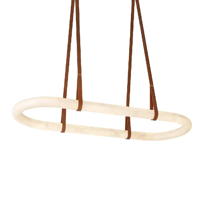 Light Brown & White Alabaster
