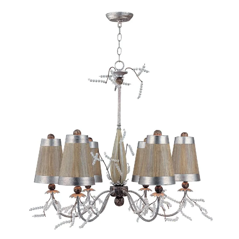 Flambeau Kristal Luxe 6 Light Chandelier Ceiling Light