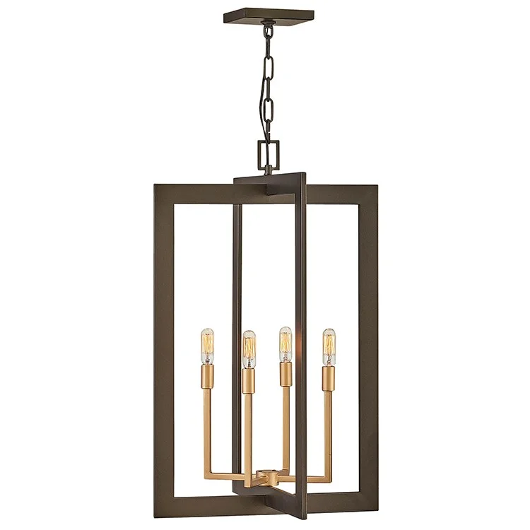 Anders Four-Light Single-Tier Medium Foyer Chandelier