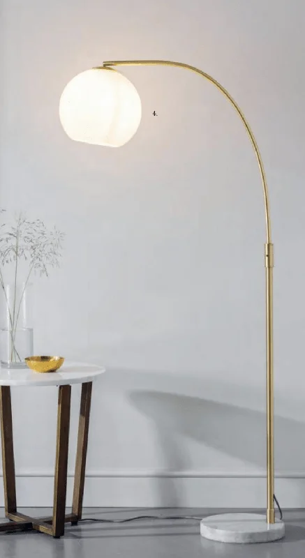 Marble Base Floor Lamp for a Touch of LuxuryConey Floor Standing Lamp with Opal Glass globe ID 8905 Marble Base Floor Lamp for a Touch of LuxuryConey Floor Standing Lamp with Opal Glass globe ID 8905