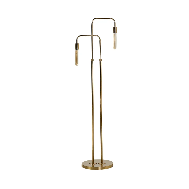 Wood Floor Lamp with Natural Grain for a Warm and Organic FeelErnie Floor Lamp