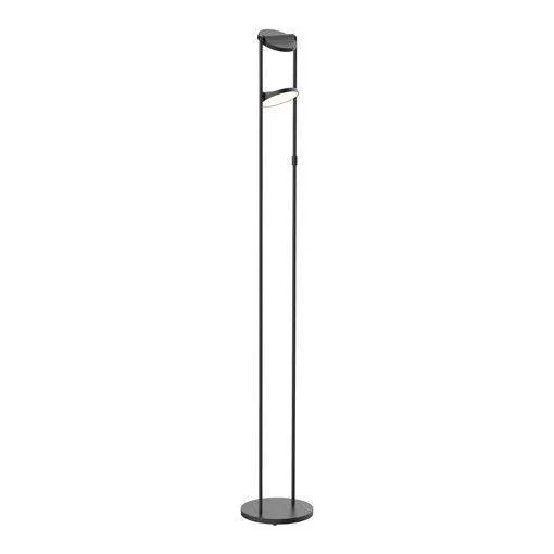 Glass Floor Lamp with Frosted Shades for Soft Diffused LightKuzco Novel Floor Lamp