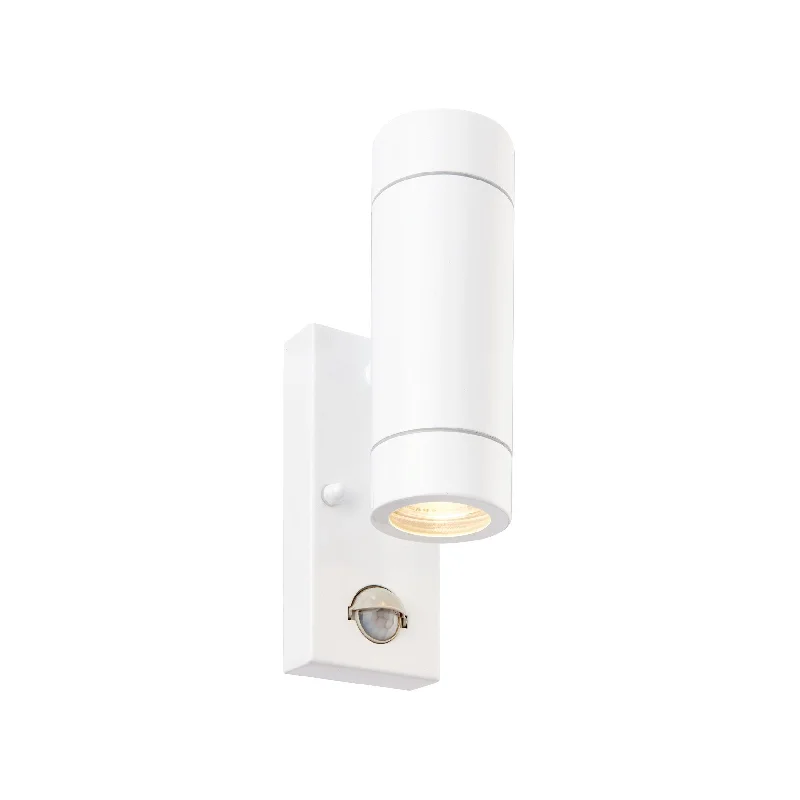 Bohemian Inspired Floor Lamp for Eclectic Home DecorPalin PIR Sensor White Up & Down Outdoor Wall Light IP44 7W Bohemian Inspired Floor Lamp for Eclectic Home DecorPalin PIR Sensor White Up & Down Outdoor Wall Light IP44 7W