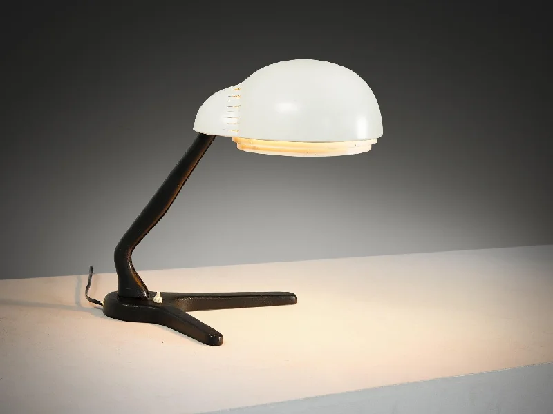 marble table lamps with a luxurious veined pattern for high end decorAlvar Aalto for Valaistustyö Ky ‘A704’ Table Lamp with White Shade marble table lamps with a luxurious veined pattern for high end decorAlvar Aalto for Valaistustyö Ky ‘A704’ Table Lamp with White Shade