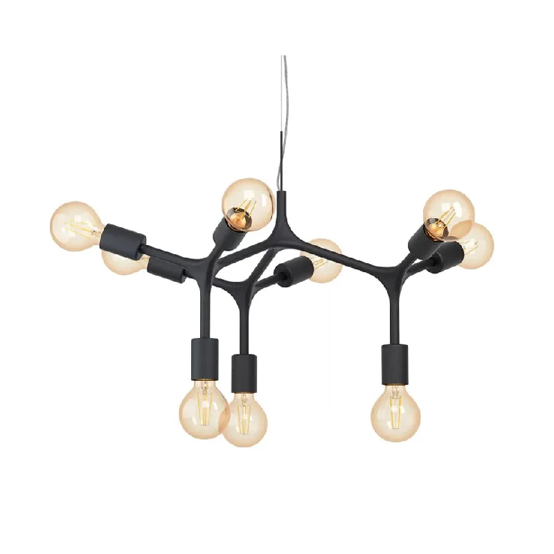 Glass Ceiling Lights with Frosted, Colored, or Etched GlassGlass Ceiling Lights with Frosted, Colored, or Etched GlassBocadella 9 Ligth Metal Pendant | Black Glass Ceiling Lights with Frosted, Colored, or Etched GlassGlass Ceiling Lights with Frosted, Colored, or Etched GlassBocadella 9 Ligth Metal Pendant | Black