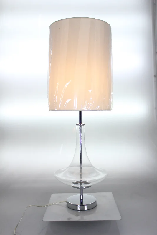 fabric table lamps with a linen shade for a relaxed and breathable lookClara Clear Table Lamp fabric table lamps with a linen shade for a relaxed and breathable lookClara Clear Table Lamp