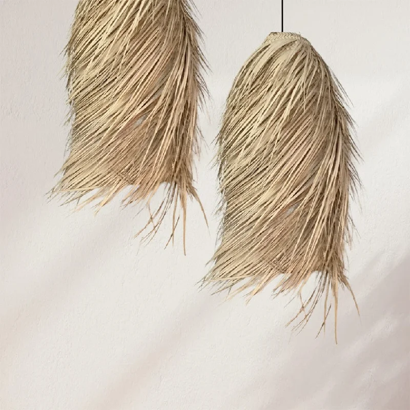 Tropical - Themed Ceiling Lights with Palm - Leaf Shapes and Rattan WrapsTropical - Themed Ceiling Lights with Palm - Leaf Shapes and Rattan WrapsIlala Short Pendant Light Natural Tropical - Themed Ceiling Lights with Palm - Leaf Shapes and Rattan WrapsTropical - Themed Ceiling Lights with Palm - Leaf Shapes and Rattan WrapsIlala Short Pendant Light Natural