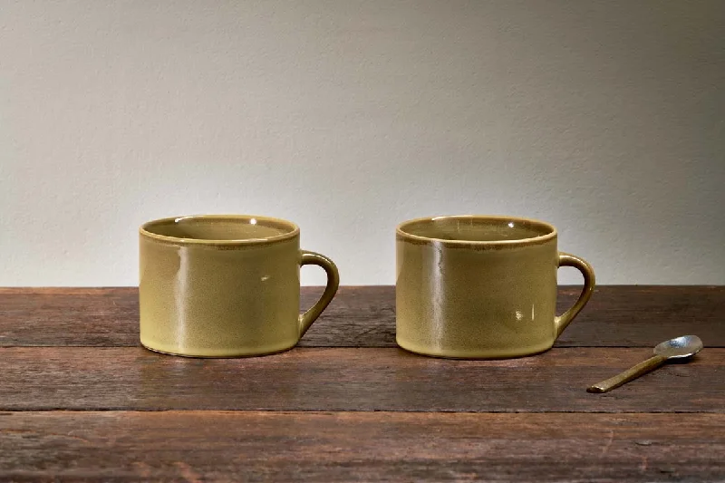 Scandinavian Style Ceiling Lights with Light Wood AccentsKalini Mugs - Green - Large (Set of 2) Scandinavian Style Ceiling Lights with Light Wood AccentsKalini Mugs - Green - Large (Set of 2)