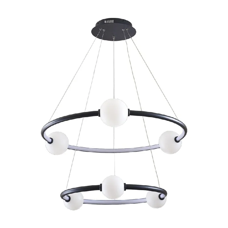 Tropical - Themed Ceiling Lights with Palm - Leaf Shapes and Rattan WrapsTropical - Themed Ceiling Lights with Palm - Leaf Shapes and Rattan WrapsLinnet 2 Ring Aluminium LED Pendant Light Black Tropical - Themed Ceiling Lights with Palm - Leaf Shapes and Rattan WrapsTropical - Themed Ceiling Lights with Palm - Leaf Shapes and Rattan WrapsLinnet 2 Ring Aluminium LED Pendant Light Black