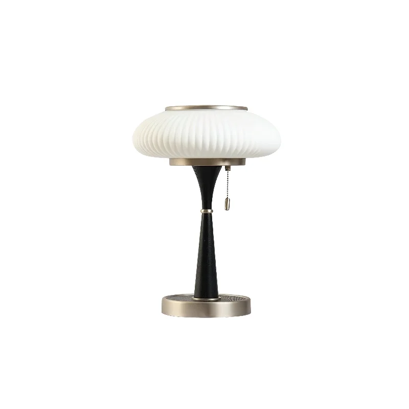 Black & Nickel & White glass