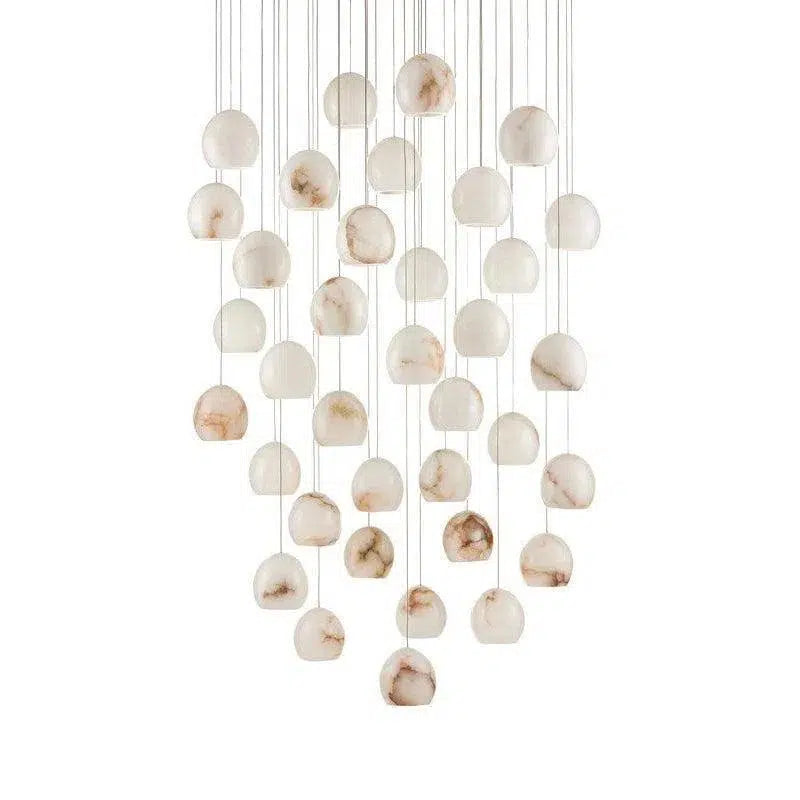 Mid - Century Modern Ceiling Lights with Simple, Sleek LinesNatural Painted Silver Lazio 36-Light Multi-Drop Pendant Mid - Century Modern Ceiling Lights with Simple, Sleek LinesNatural Painted Silver Lazio 36-Light Multi-Drop Pendant