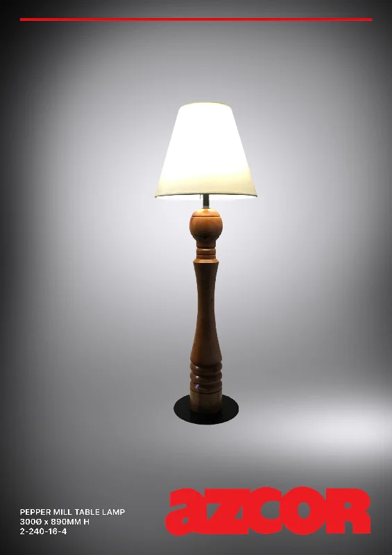 bohemian table lamps with colorful patterns for eclectic bedroomsPepper Mill Wood Table Lamp bohemian table lamps with colorful patterns for eclectic bedroomsPepper Mill Wood Table Lamp