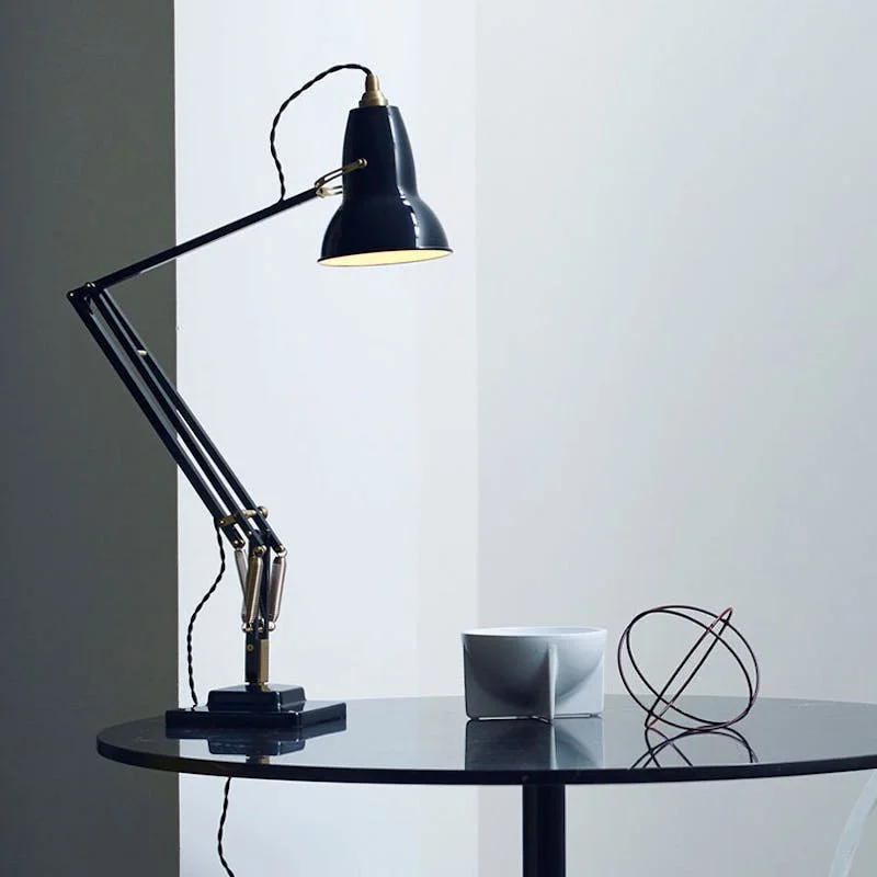 wooden table lamps with natural grain for a warm and organic feelOriginal 1227 Brass Desk Lamp, Jet Black wooden table lamps with natural grain for a warm and organic feelOriginal 1227 Brass Desk Lamp, Jet Black