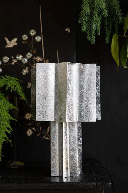 victorian style table lamps with ornate details for traditional homesSilver Leafed Effect Star Table Lamp victorian style table lamps with ornate details for traditional homesSilver Leafed Effect Star Table Lamp